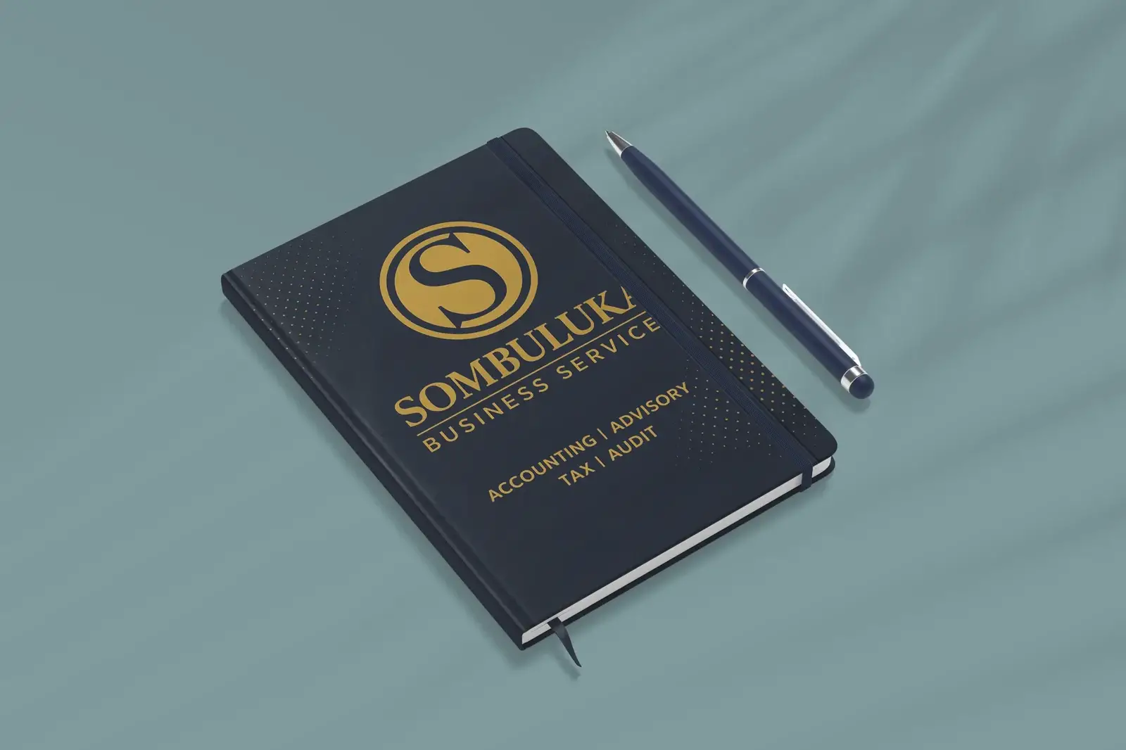 Sombuluka Business Services — brand · stationery work by Hustle Haven