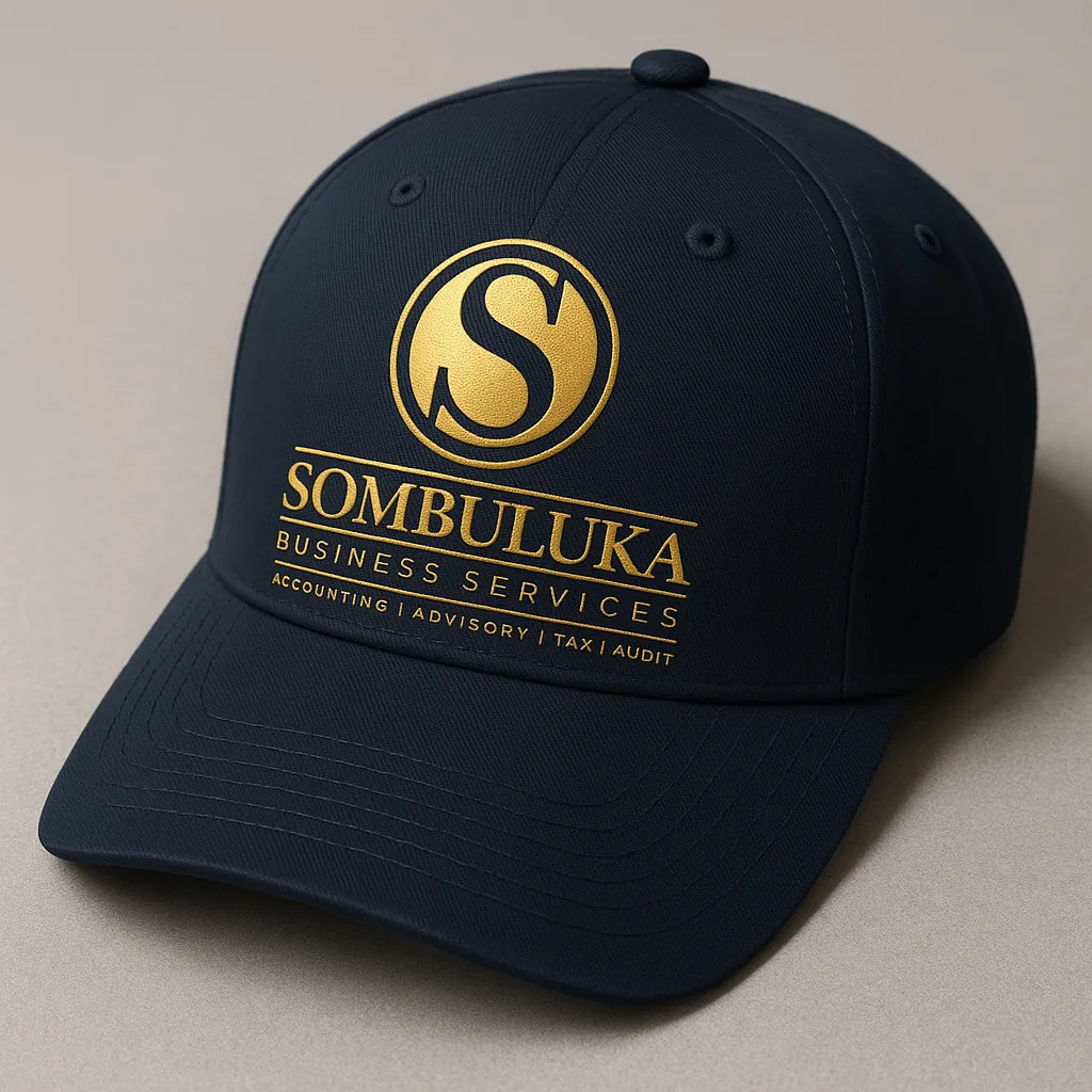 Sombuluka Business Services &mdash; brand &middot; uniform work by Hustle Haven